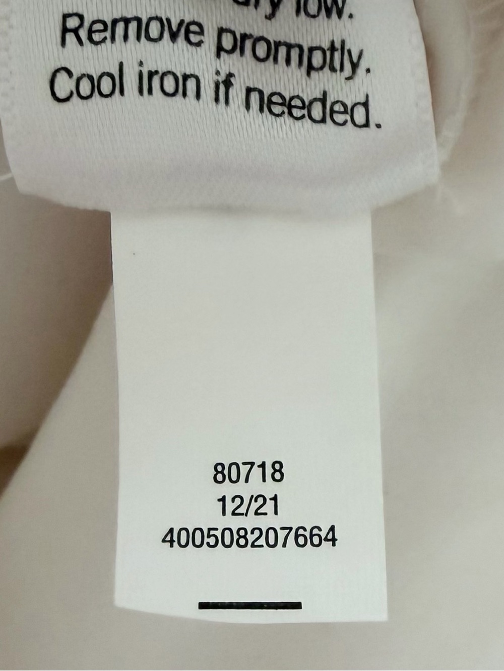 Nine West Off-White Button-Up Blouse | Long Sleeve | Size M - Picture 8 of 8